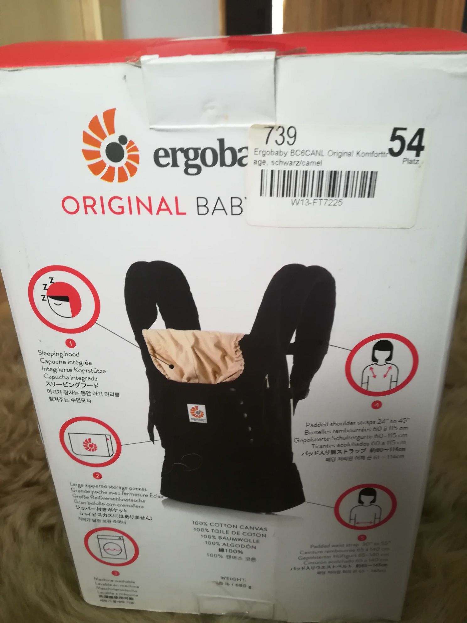 Nosidełko Ergobaby original