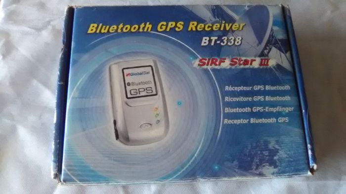 GPS Bluetooth GlobalSat BT-338 Handheldi
