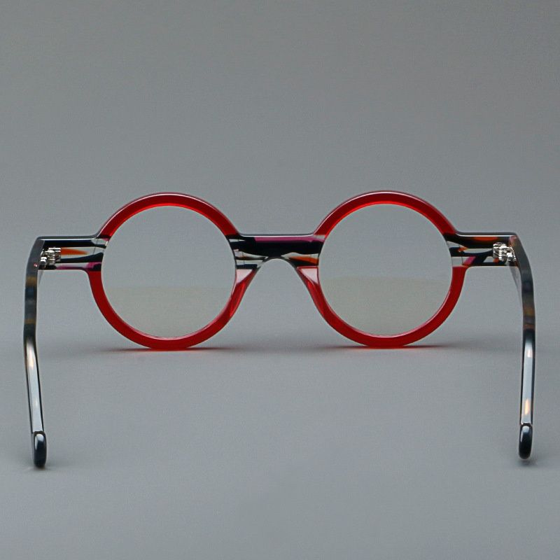 Nowe oprawki unisex czerwone oryginalne okulary
