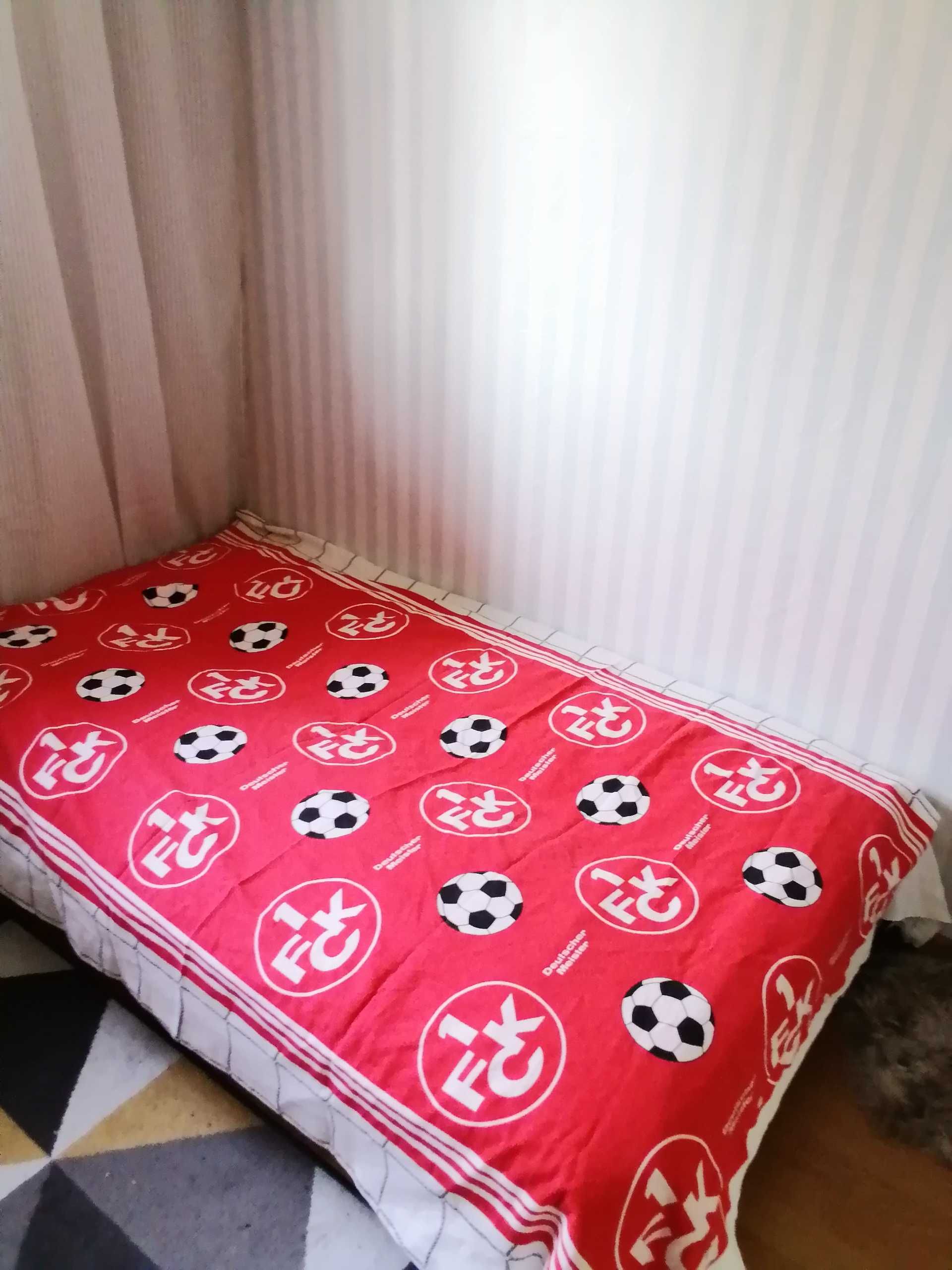 Narzuta na łóżko 150x200 piłka nożna football piłkarska