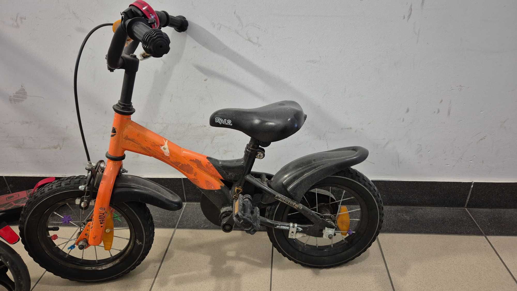 Rowerek 12" BMX do nauki.