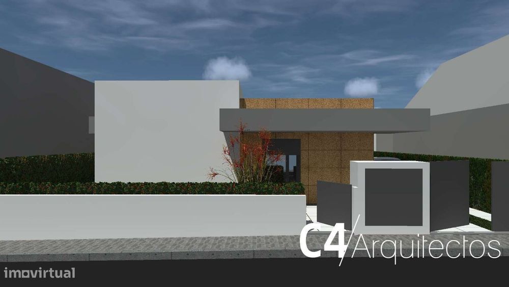 Moradia Isolada Térrea T3 + 1 Linhas Direitas