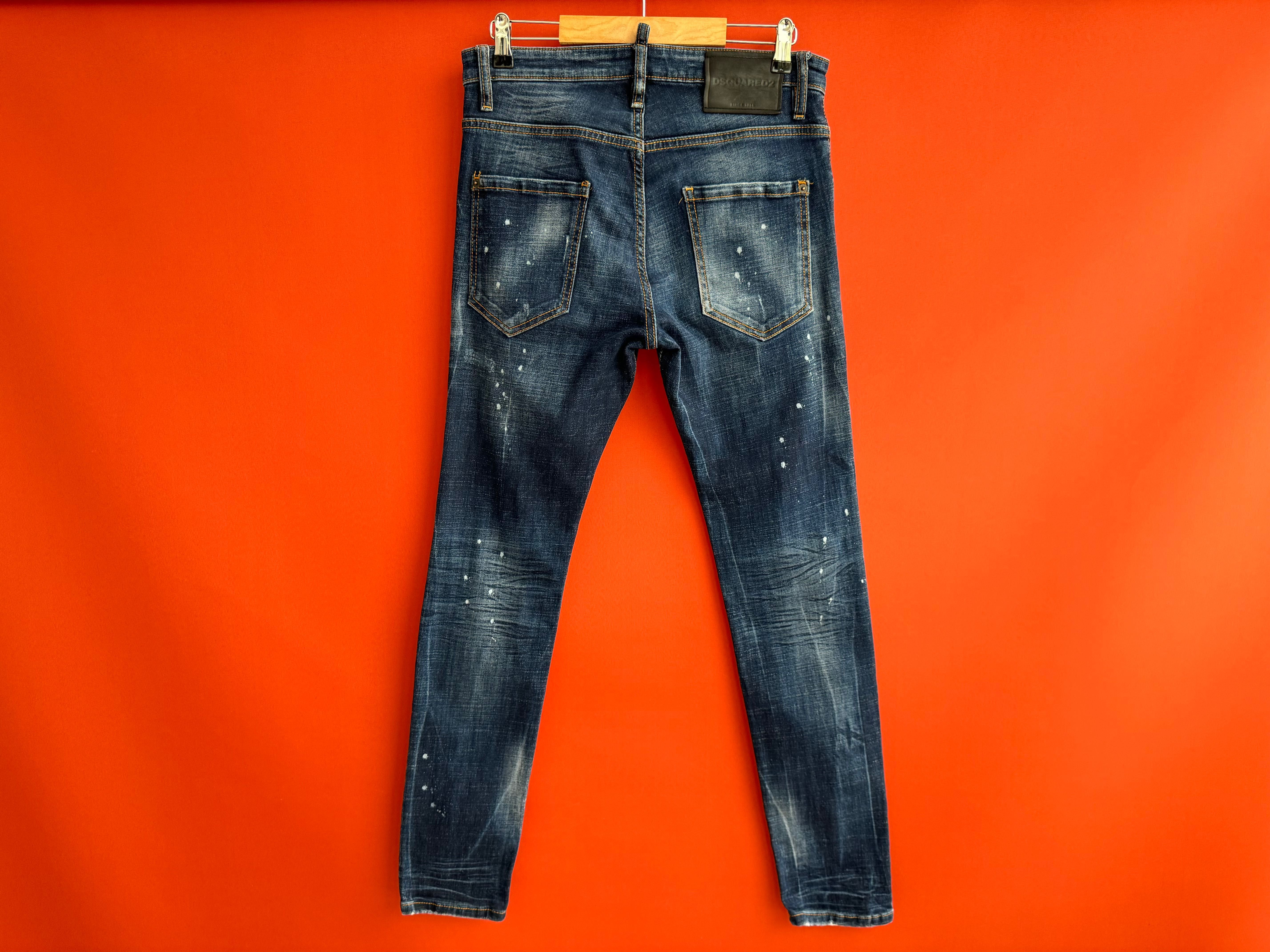Dsquared оригинал мужские джинсы штаны размер 31 32 Б У