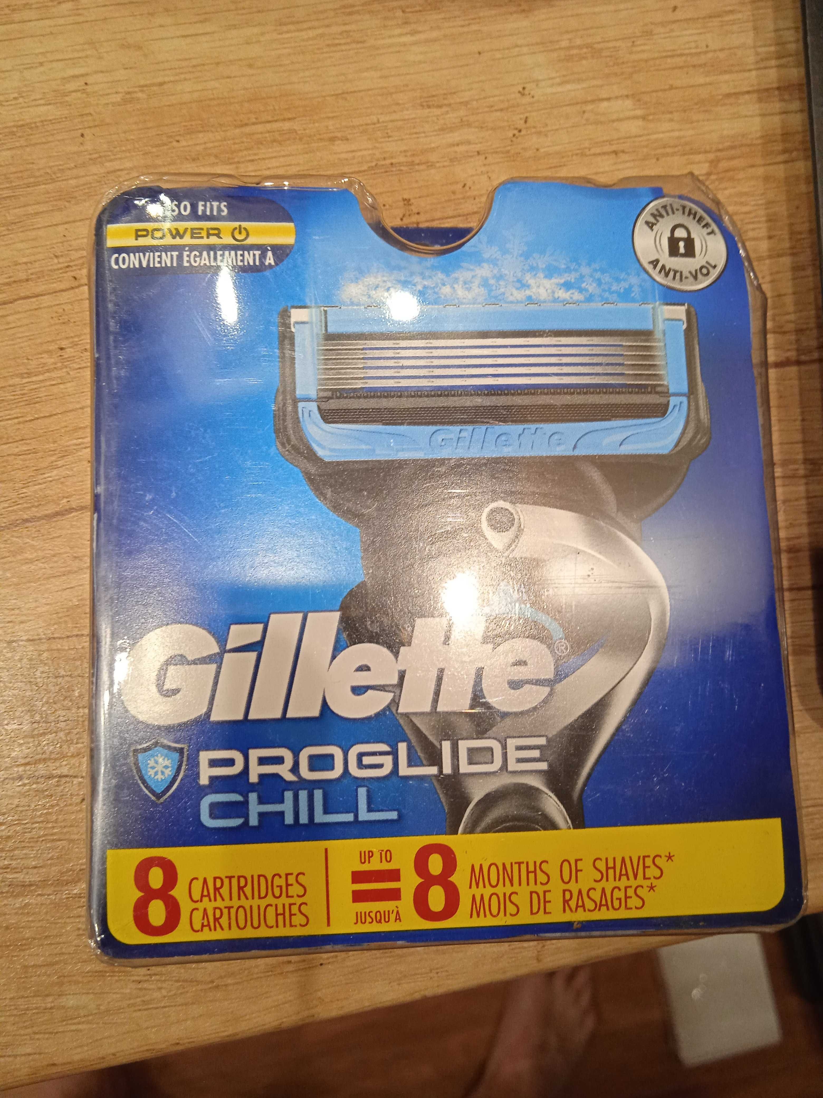 Gillete Proglide 8 картриджей