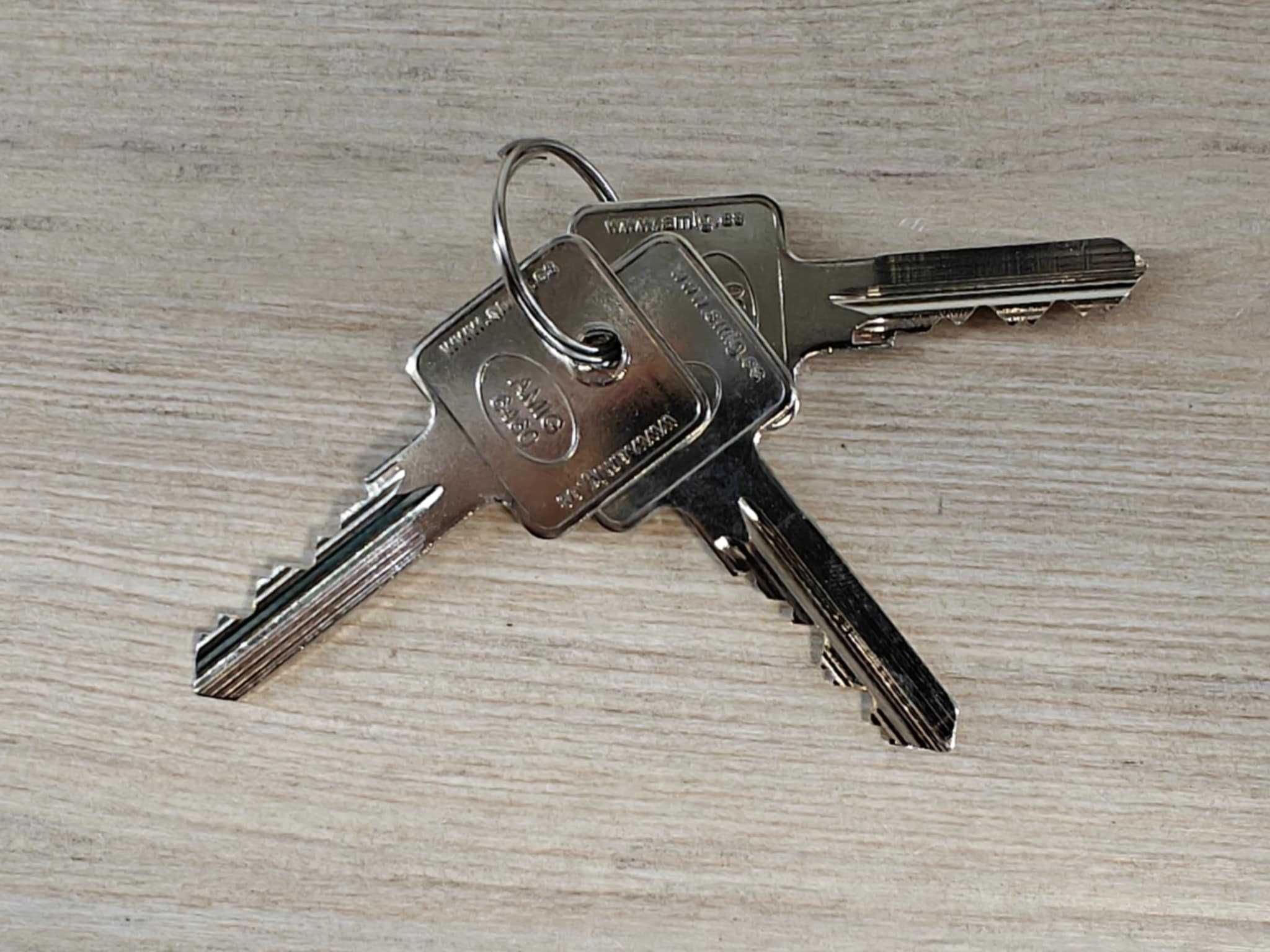 AMIG 9460 cylinder zamka 23064 długa krzywka, mosiądz matowy