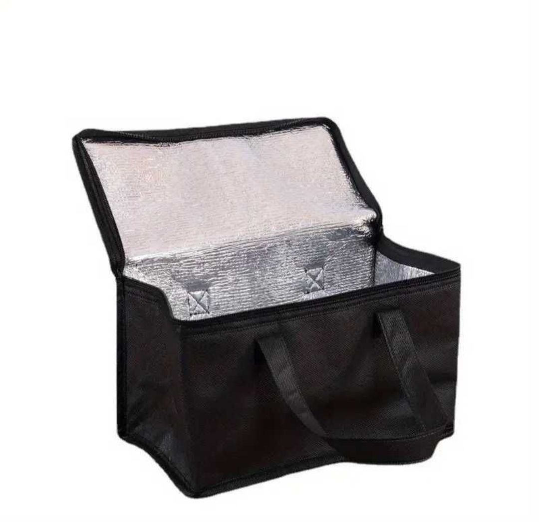 Torba plażowa termiczna duża 6,5L pojemna 28x14x17cm na biwak piknik