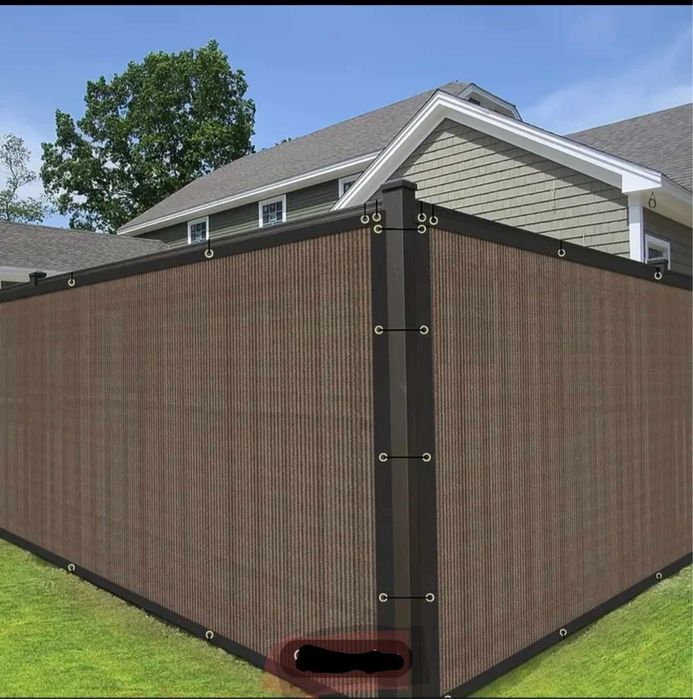 Siatka ogrodzeniowa cieniujaca NOWA 176cm na 15m Zielona