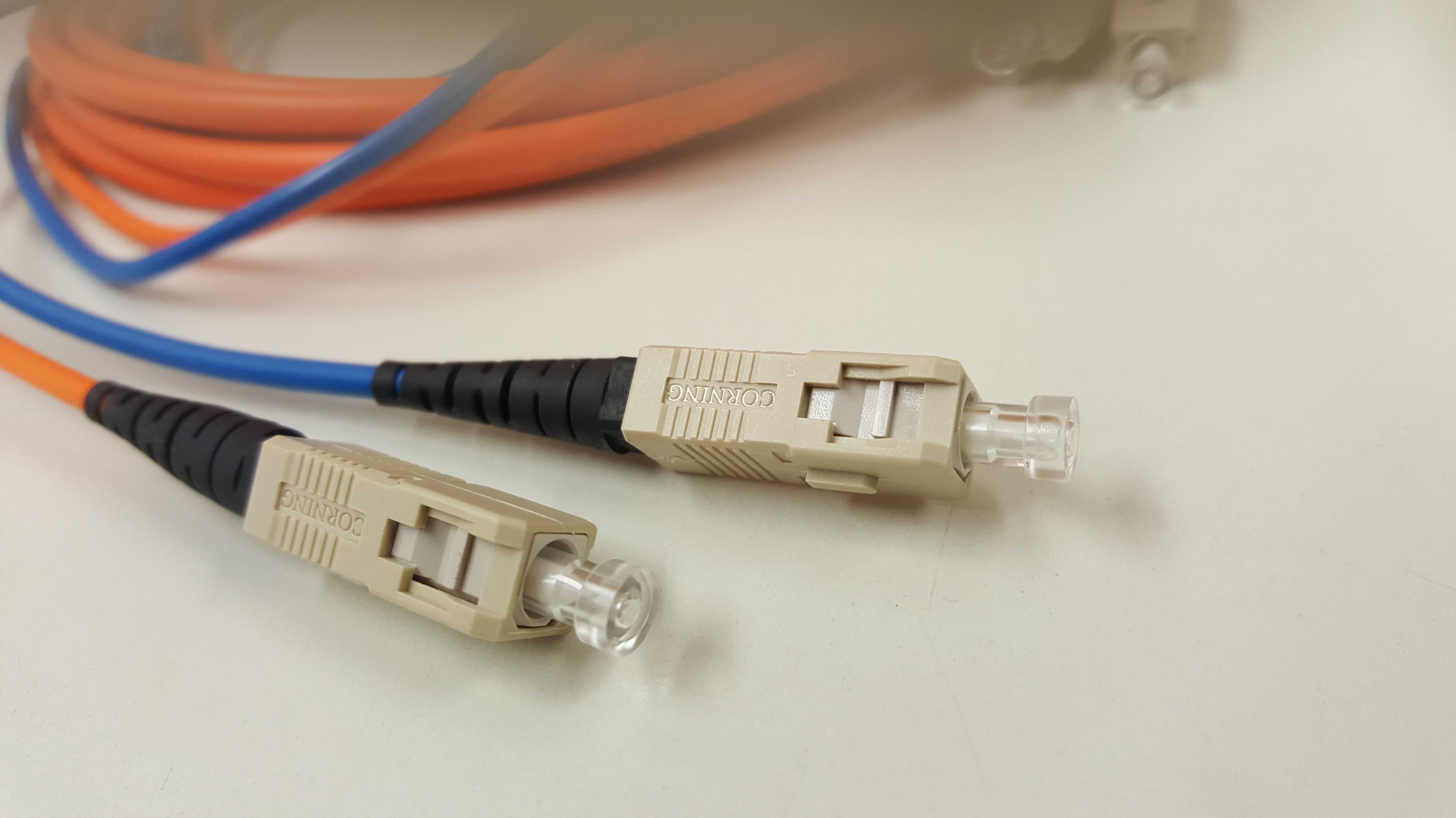 Patchcord optyczny SC CORNING wielomodowy SCPC/SCPC kabel