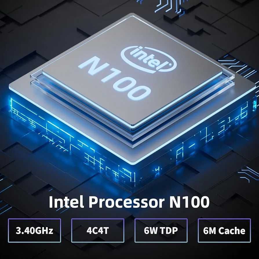 DreamQuest Mini PC z systemem Windows 11 Pro, Intel N100