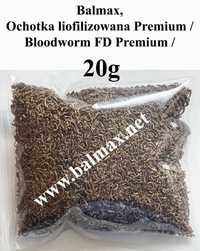 Balmax, Ochotka liofilizowana Premium / Bloodworm FD Premium / 20g.