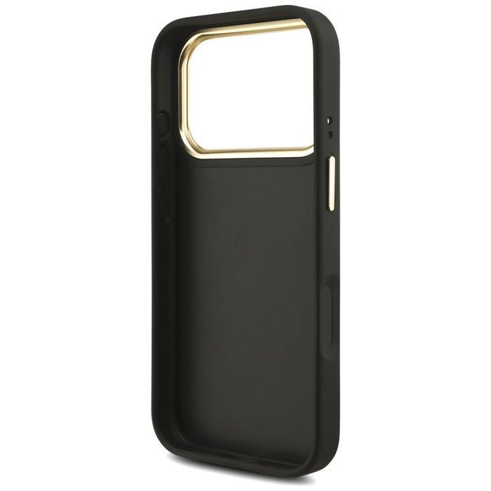 GUESS futerał do iPhone 17 Pro GUHCP17LP4G4BCSK czarny z