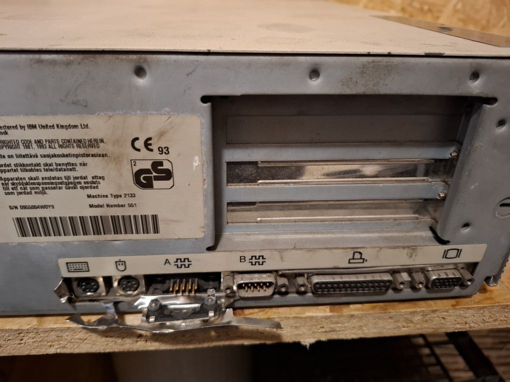 Retro PC IBM 2133 CPU 486 HDD sprawny