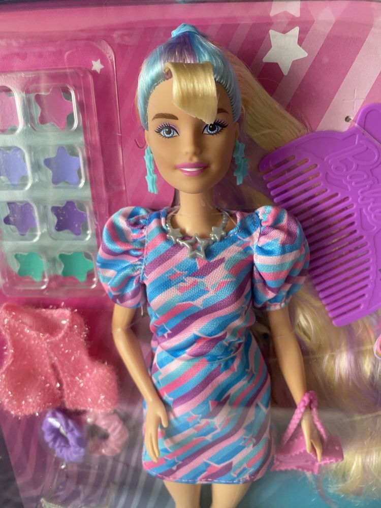 Lalka barbie totally hair nowa