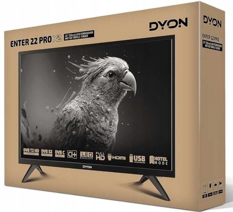 Telewizor 22' LCD Dyon ENTER PRO X2 Full HD 2xHDMI Zakładu lub aresztu