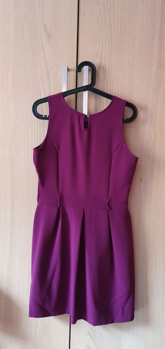 Vestido roxo L (Pull & Bear)
