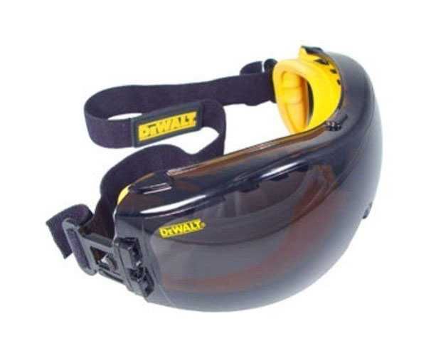 Захисні затемнені тактичні окуляри-маска очки DeWALT DPG82-21C