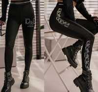 Leginsy stylizowane na Dolce Gabbana - super elastyczne