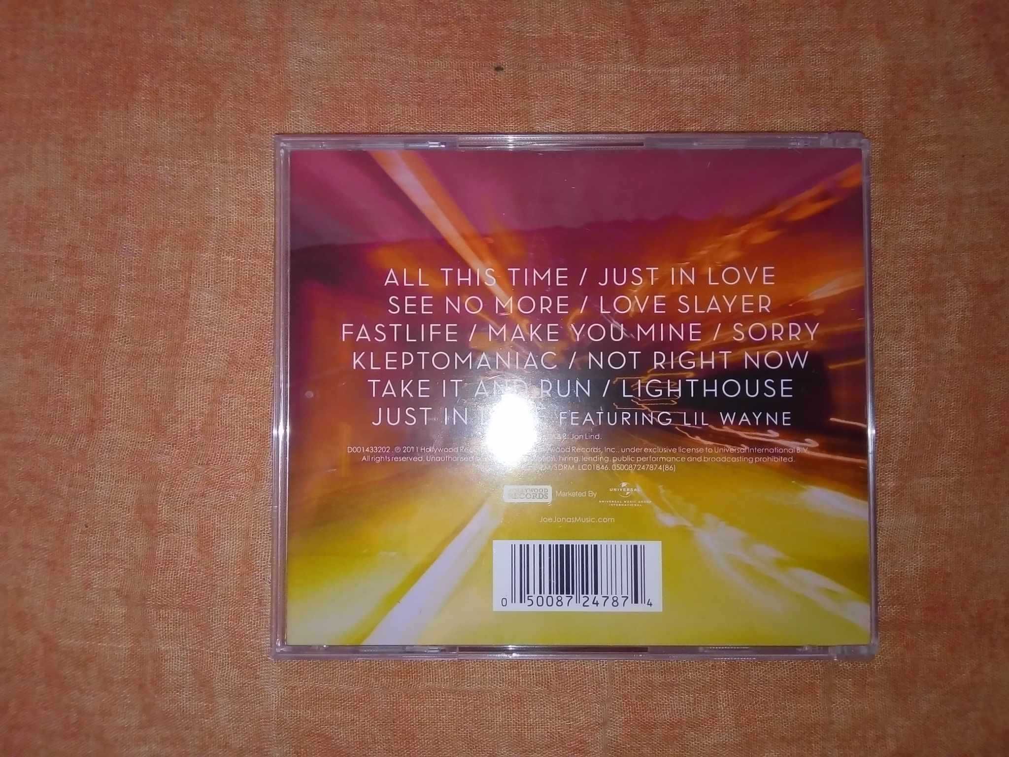 Joe Jonas Fastlife płyta kompaktowa CD 2011 oryginał