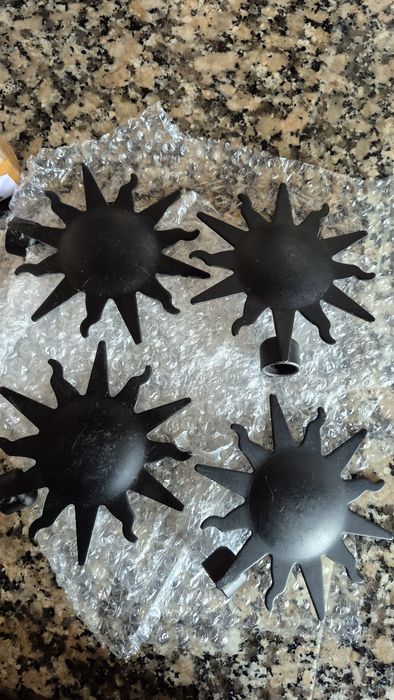 Ponteiras de varão cortinados