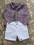 Рубашка Ralph Louren 18m шорти Versace