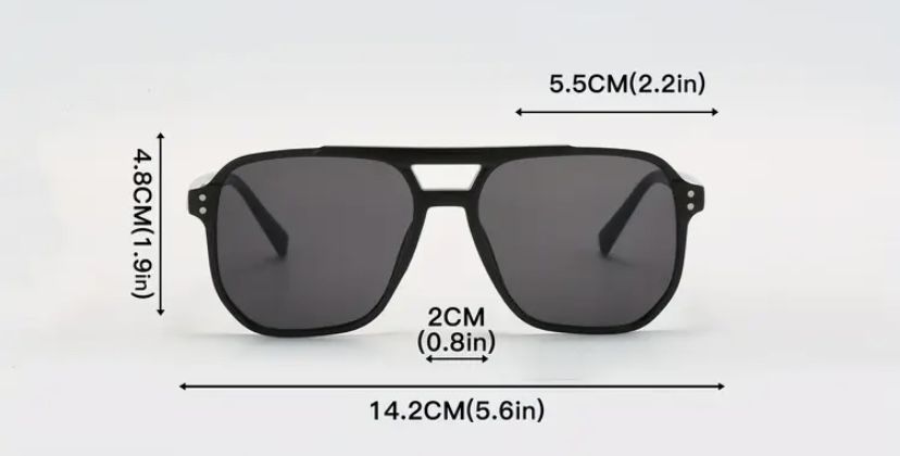 Трендові окуляки з подвійною дужкою