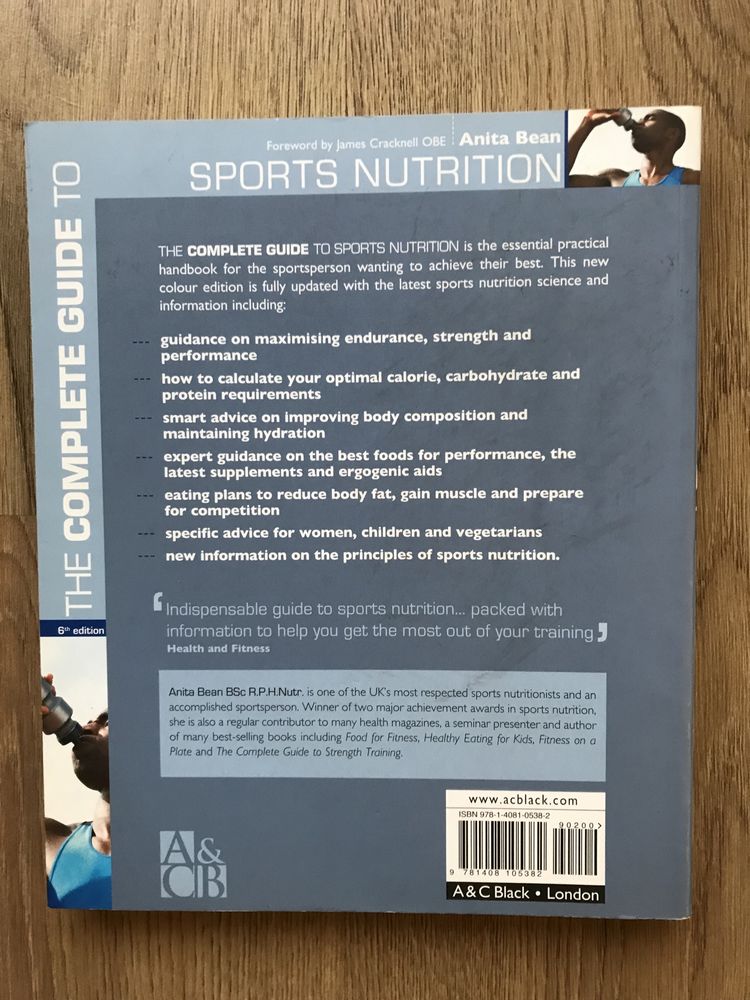 Livro The Complete Guide to Sports Nutrion