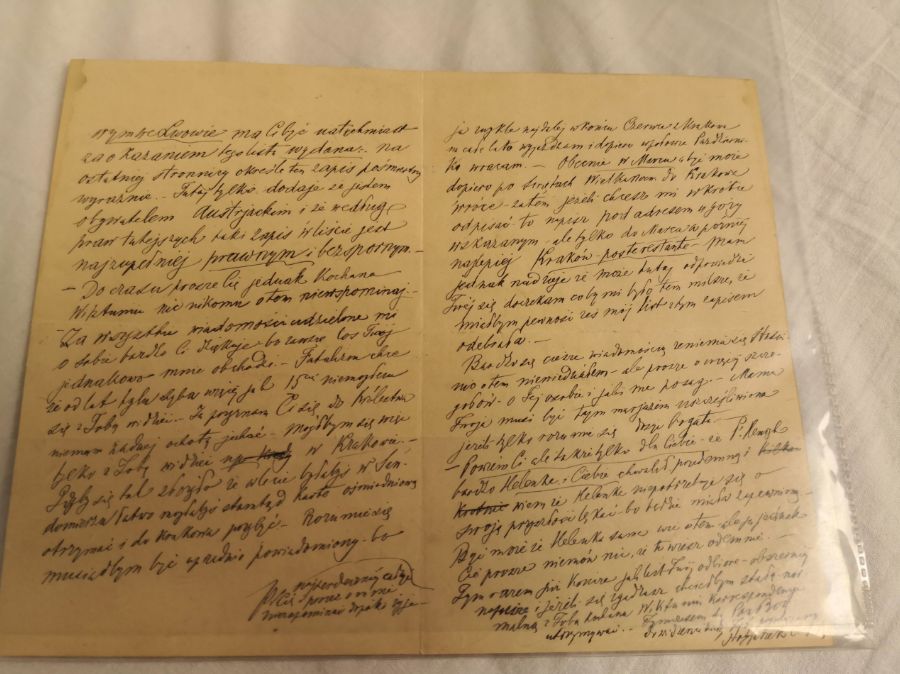 Testament List Tarnowica 1894 (listy zastawne)