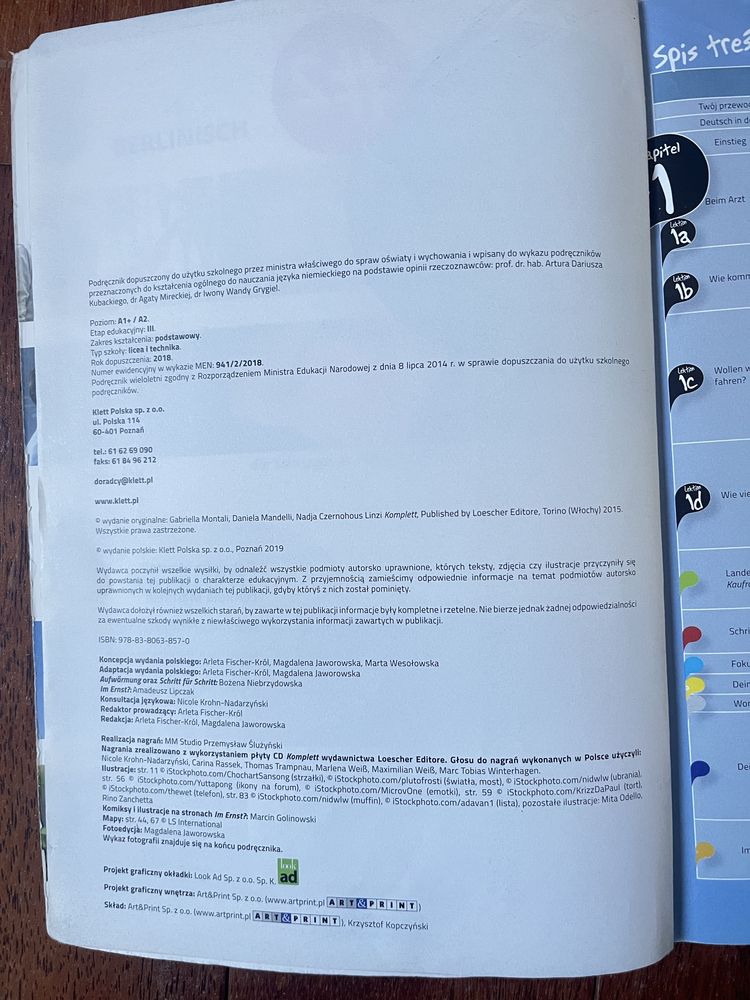 Komplett plus 2 niemiecki. Podrecznik wydanie 2019