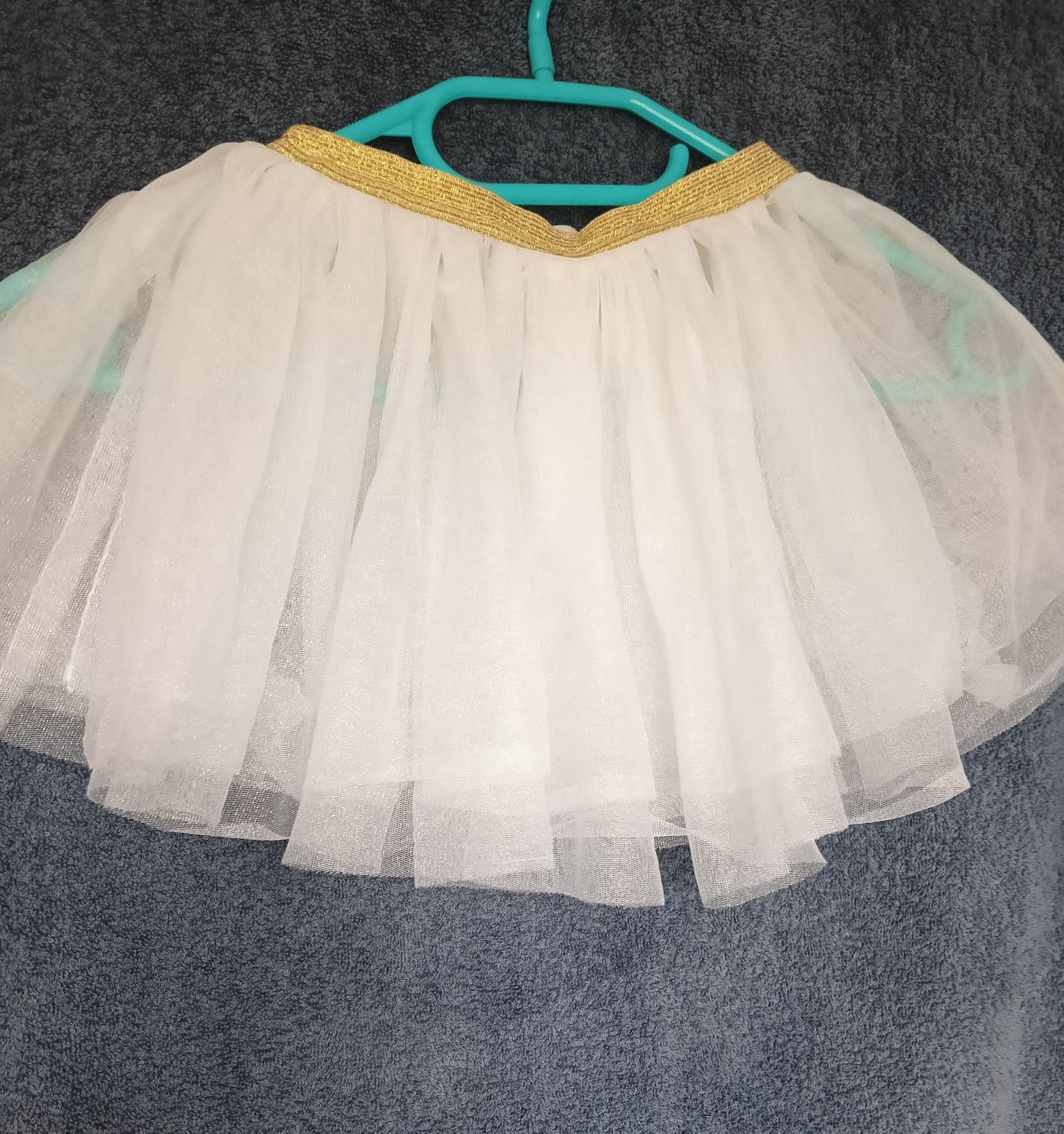 Biała spódniczka spódnica tiulowa Reserved, baletowa, r 92