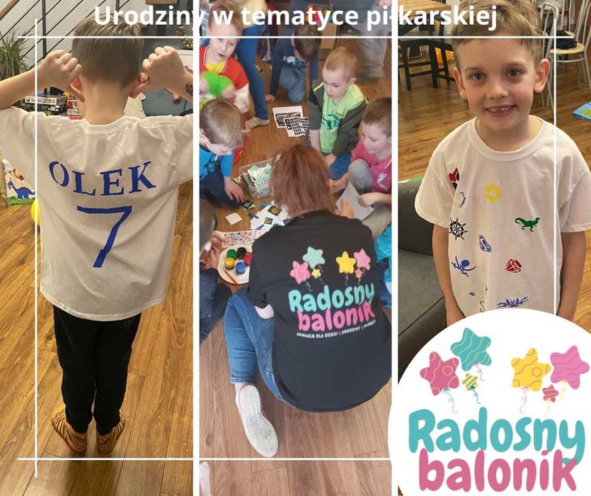 Animator dla dzieci - urodziny przyjęcia Komorniki i okolice