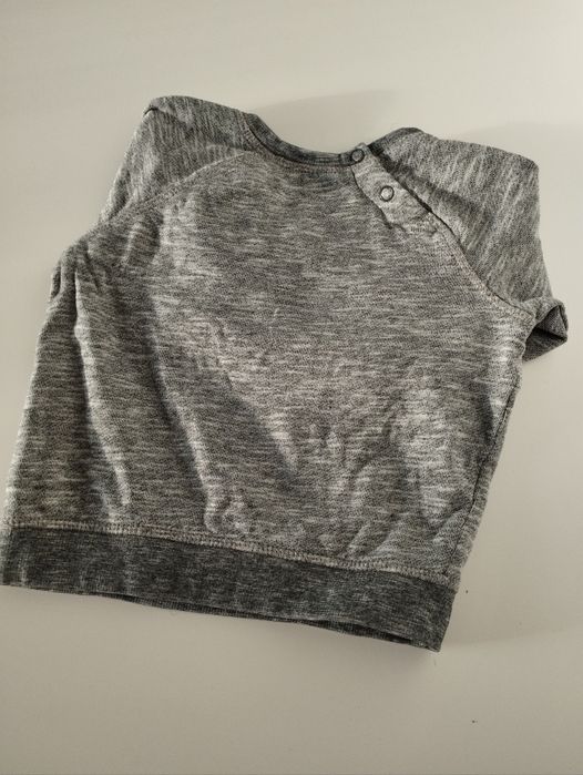 Bluza z aplikacją melanż dla niemowlaka H&M