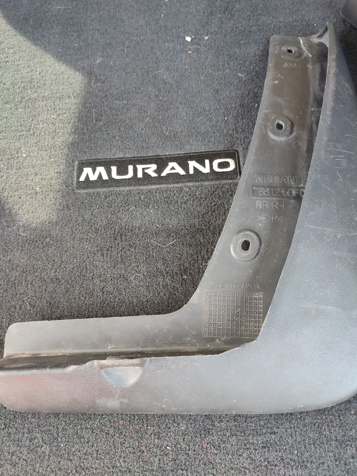 Бризковики задні Nissan Murano ОРИГІНАЛ Z52 2014-2024