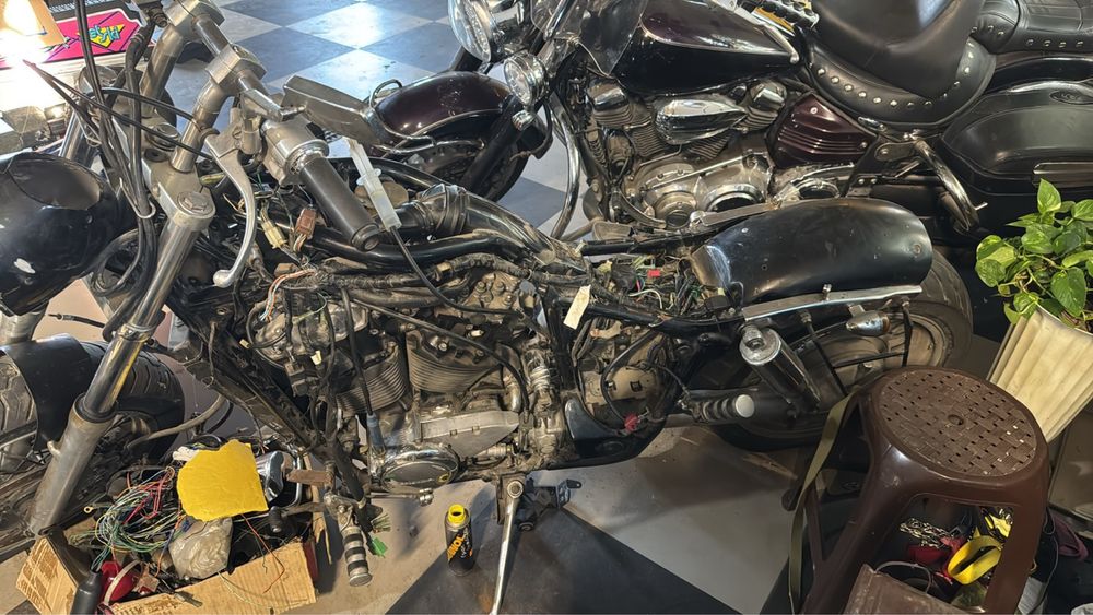 Мотор ,двигун Honda shadow vt 1100