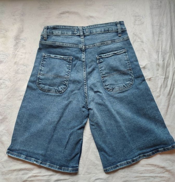 Джинсові шорти темно сині