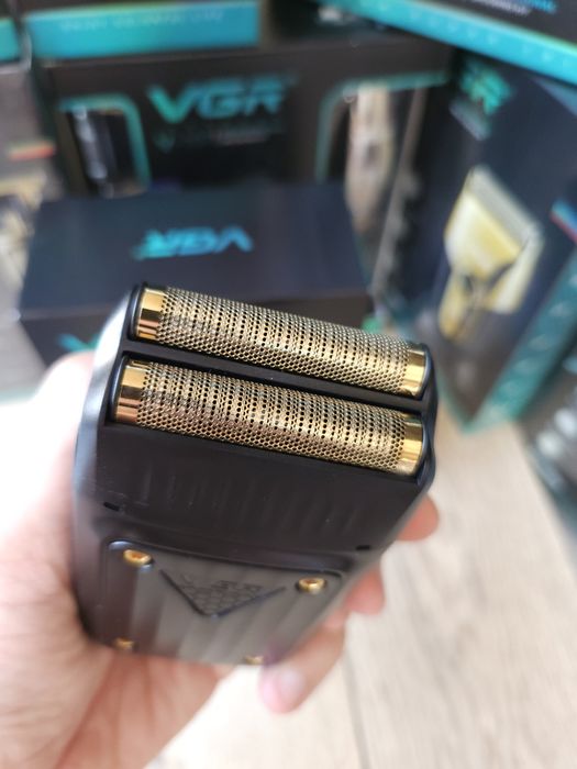 Шейвер vgr 363 для бороди і голови бритва  на акумуляторі оригінал