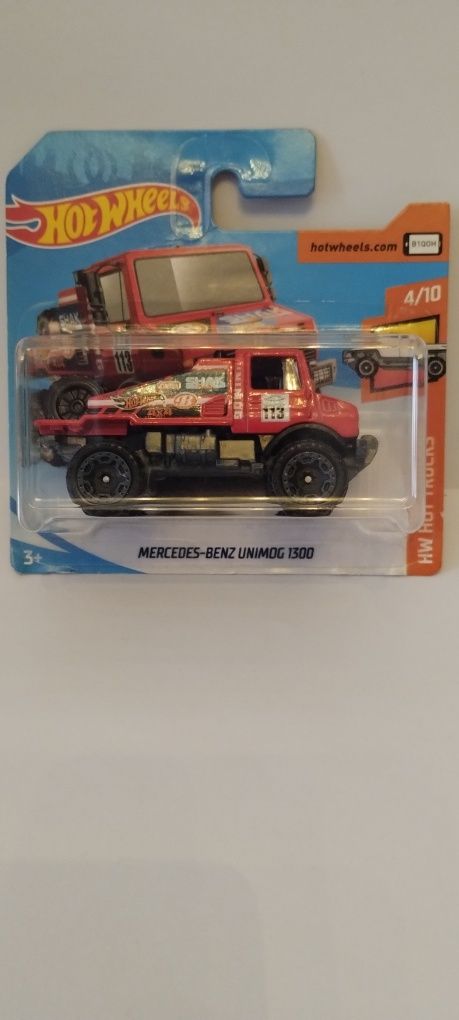 Hot wheels Mercedes unimog 1300