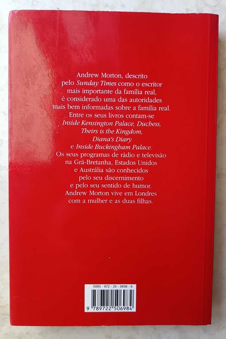 LIvro : Diana - a Sua Verdadeira História