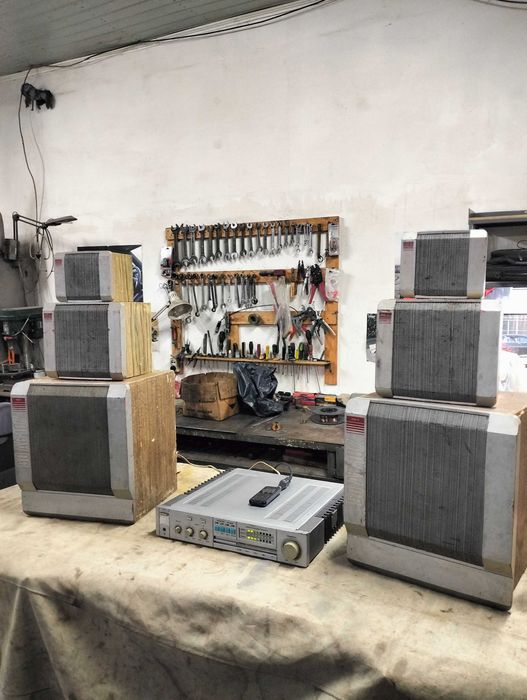 Аудіо підсилювач аудиоусилитель  Амфитон 75У-202С + акустика 50АС-107