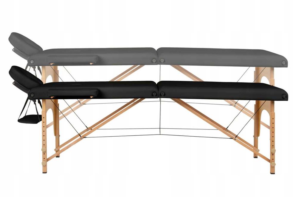 Stabilny Stół Do Masażu Łóżko Rehabilitacyjne Kozetka Torba - PROMOCJA