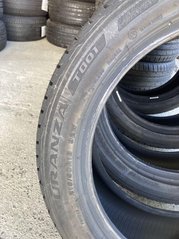 4x 215/50r18 Bridgestone Demo Montaz 0zł szczecin