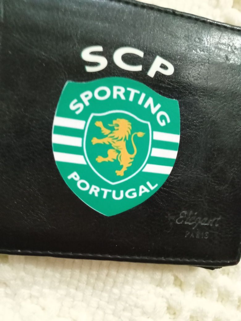 Carteira do Sporting,nova com 16 bolsas