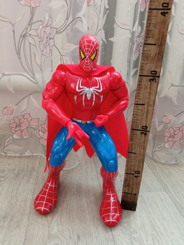 Большой интерактивный Человек паук игрушка в идеальном состоянии