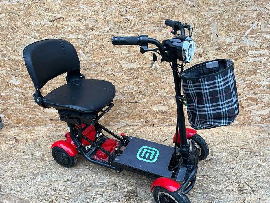Skuter wózek inwalidzki elektryczny składany Econelo do 25km do AUTA