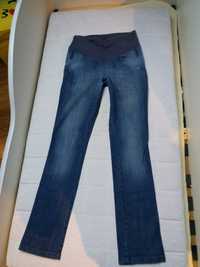 Spodnie ciążowe, spodnie jeansowe plus 2 bluzki ciążowe