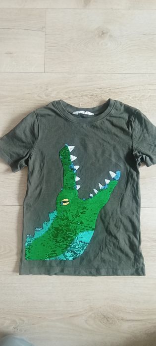 T-shirt h&m zmienne cekiny 122/128