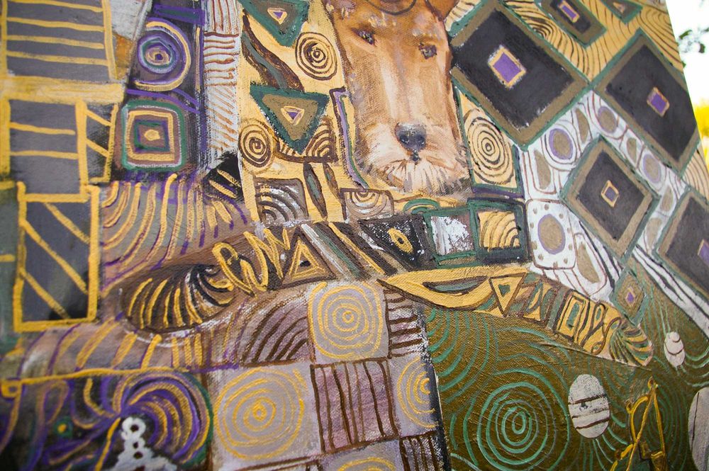 Картина -  "happy-go-lucky racers" беспечные гонщики , 90-75 oil