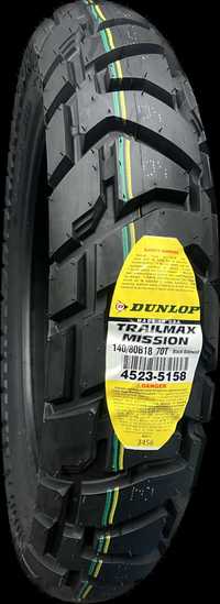 140/80B18 Dunlop Trailmax Mission 70T M+S TL RXV EXC LC4 DR-Z WR TT