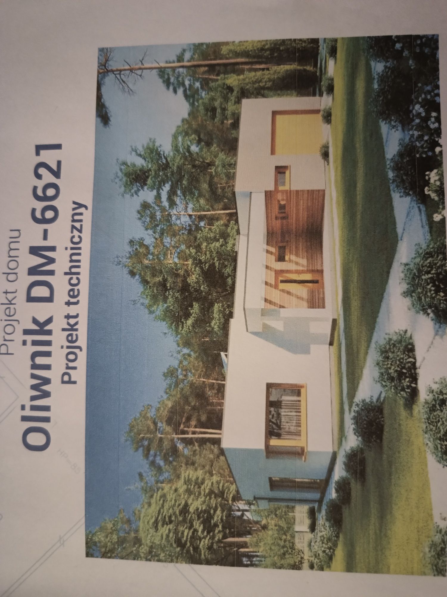 Projekt domu oliwnik Dm6621