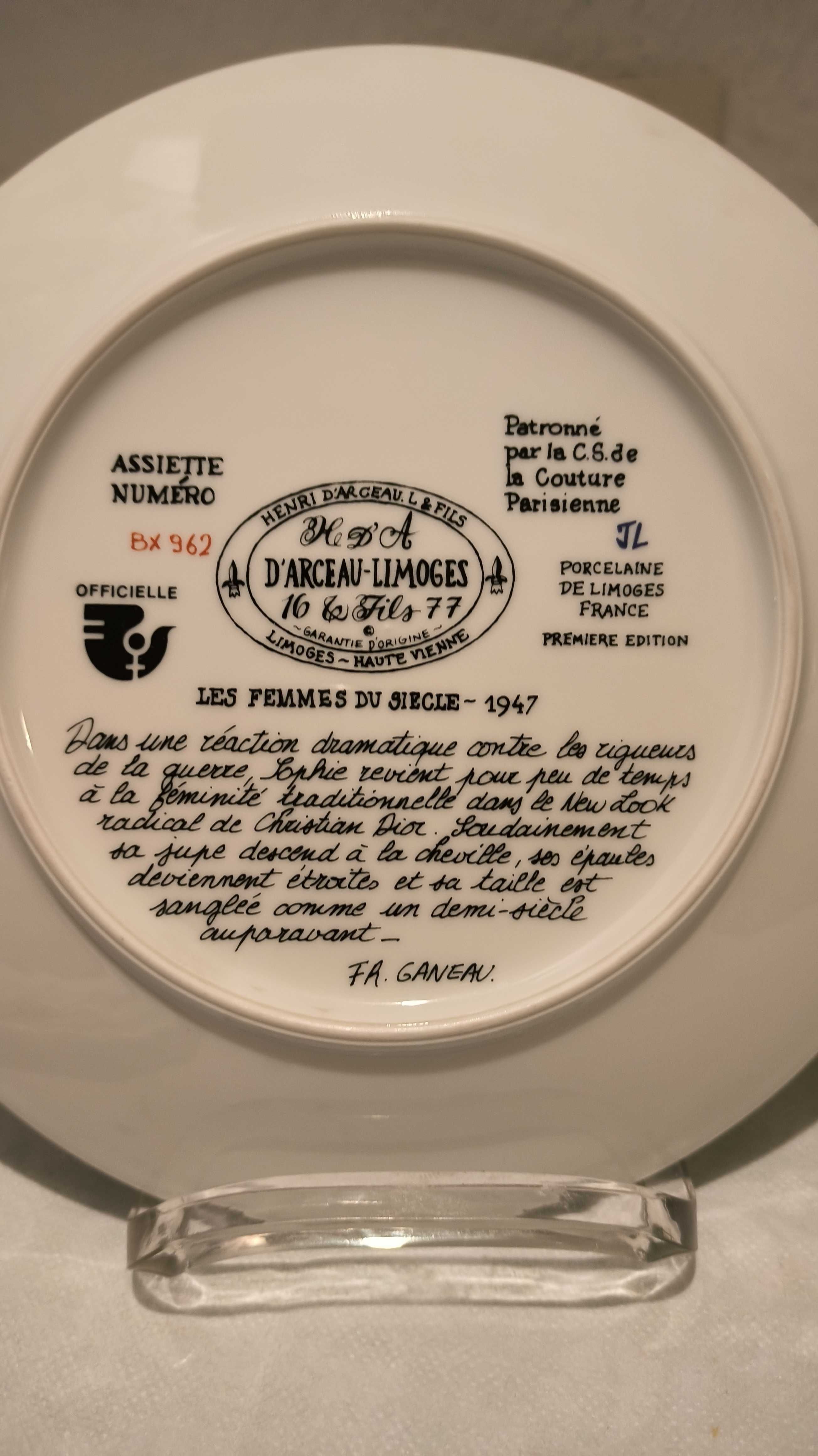 Декоративная тарелка  . Limoges Франция