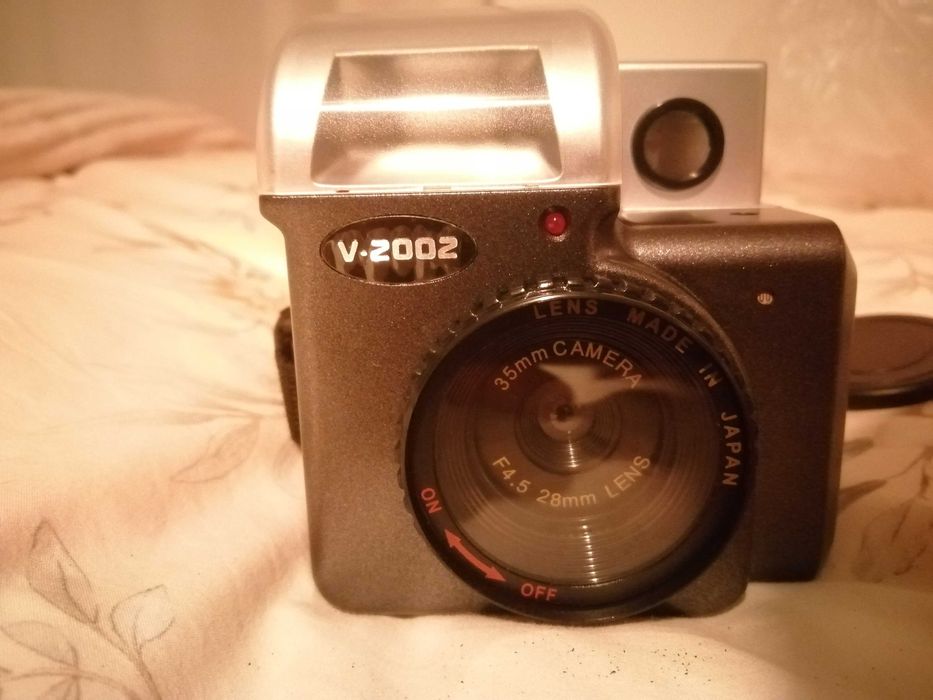 Olympia V-2002 photocamera Walkman com mala